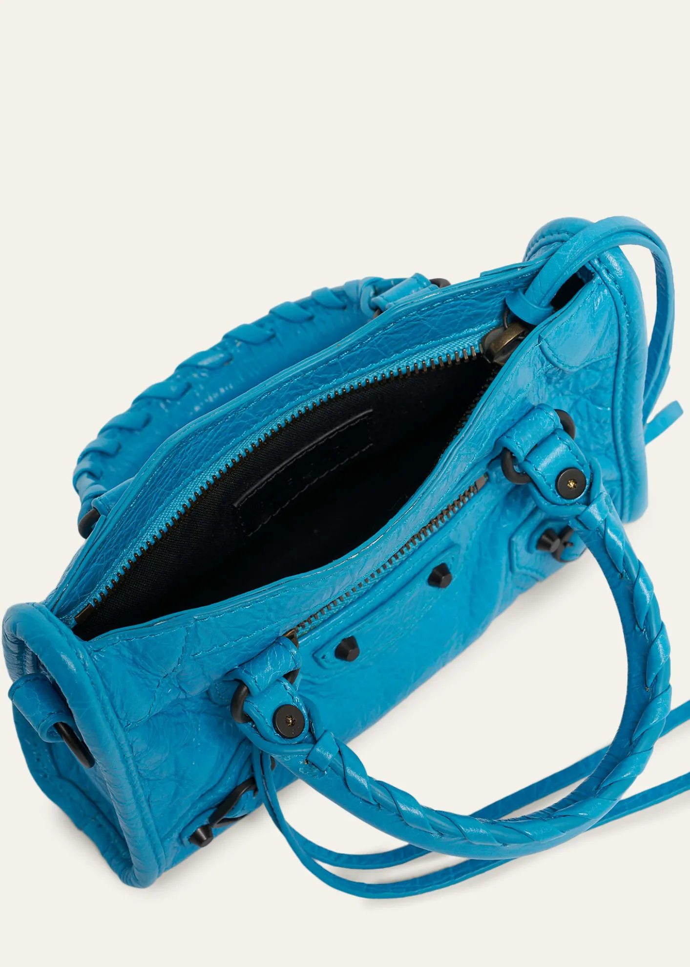 BalenciagaLe City Nano Leather Top-Handle Bag