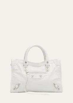BalenciagaLe City Small Leather Top-Handle Bag
