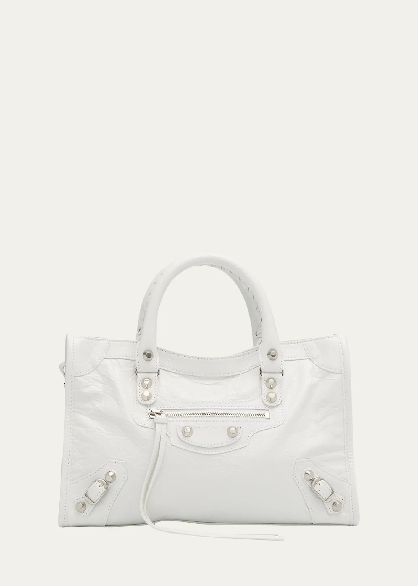 BalenciagaLe City Small Leather Top-Handle Bag