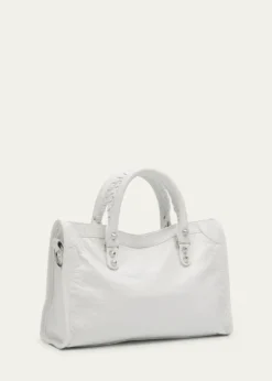 BalenciagaLe City Small Leather Top-Handle Bag