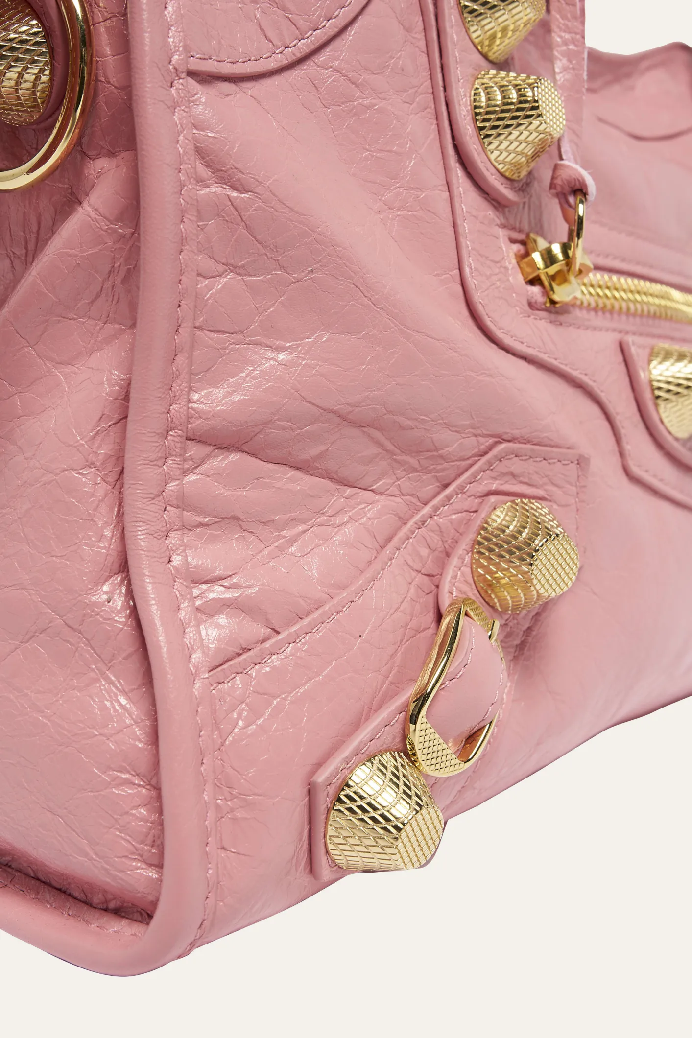 BalenciagaLe City Small Leather Top-Handle Bag