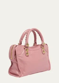 BalenciagaLe City Small Leather Top-Handle Bag