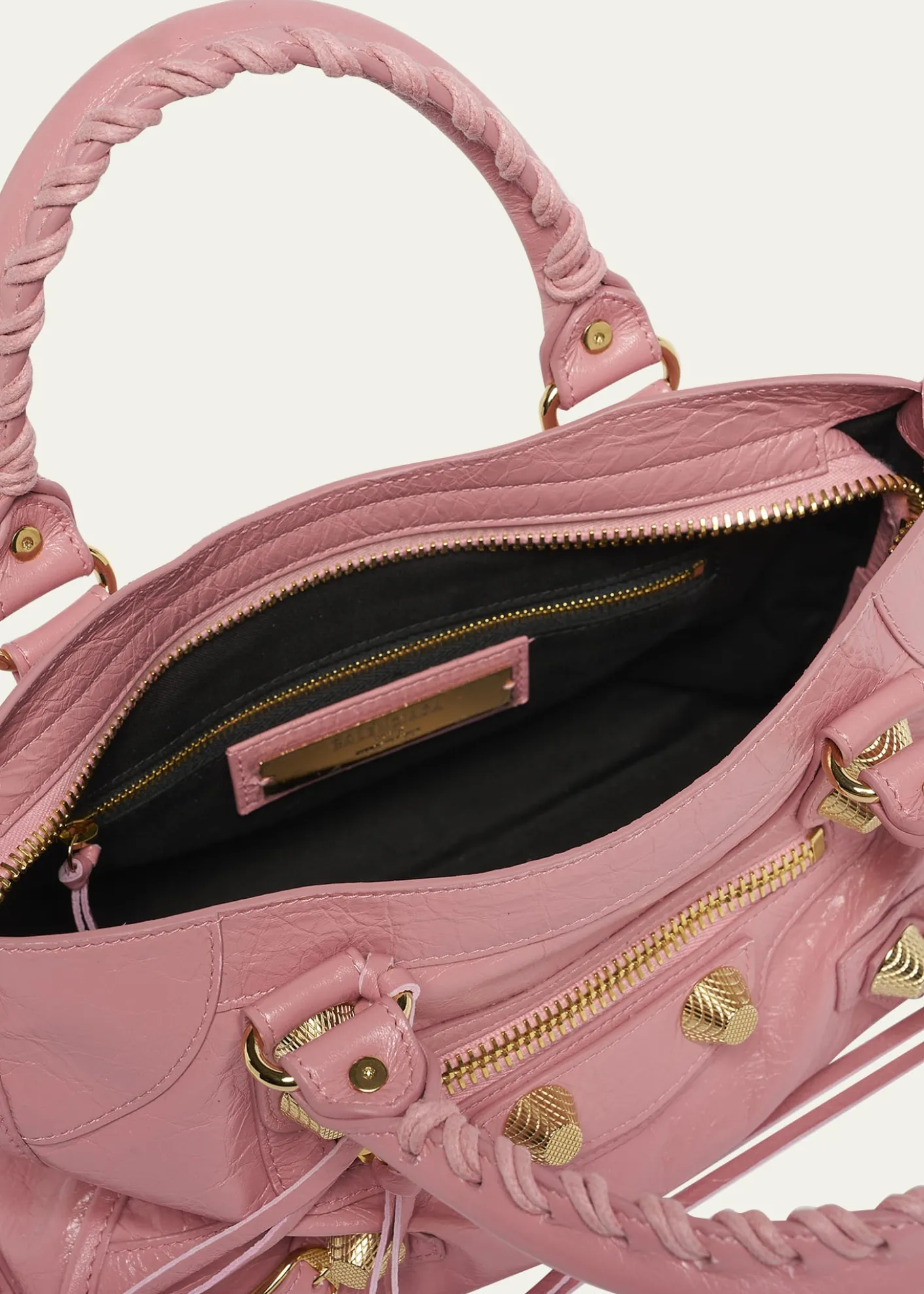 BalenciagaLe City Small Leather Top-Handle Bag