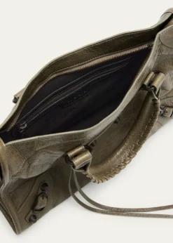 BalenciagaLe City Small Leather Top-Handle Bag