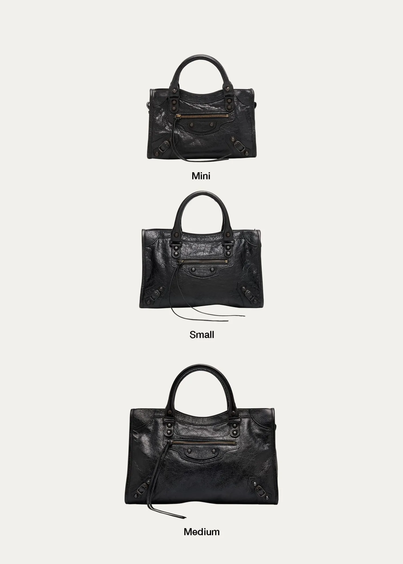 BalenciagaLe City Small Leather Top-Handle Bag
