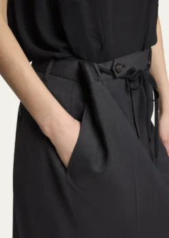 BalenciagaLong Hybrid Belted Slip Dress