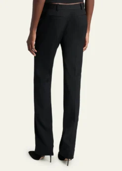 BalenciagaLow-Rise Slim-Leg Tailored Pants