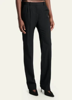 BalenciagaLow-Rise Slim-Leg Tailored Pants