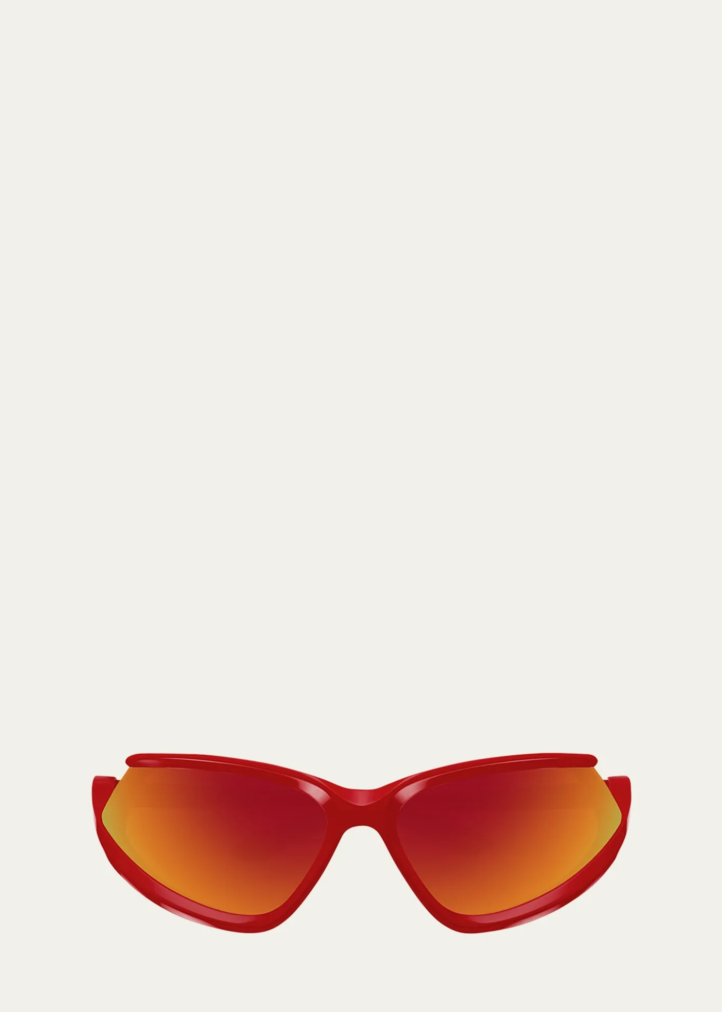 BalenciagaMen's BB0289SM Plastic Wrap Sunglasses