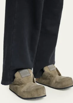 BalenciagaMen's Dumbo Distressed Suede Mules