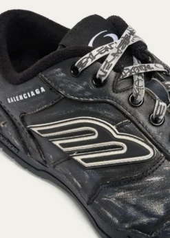 BalenciagaMen's Hamptons Calfskin Low-Top Sneakers