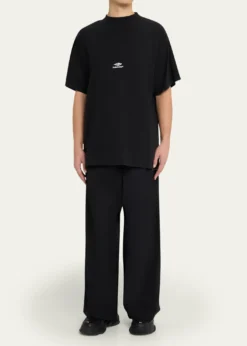 BalenciagaMen's Masking Tape Tracksuit Pants
