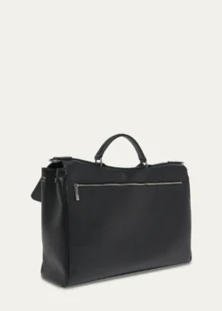 BalenciagaMen's Rodeo Calfskin Portfolio Bag