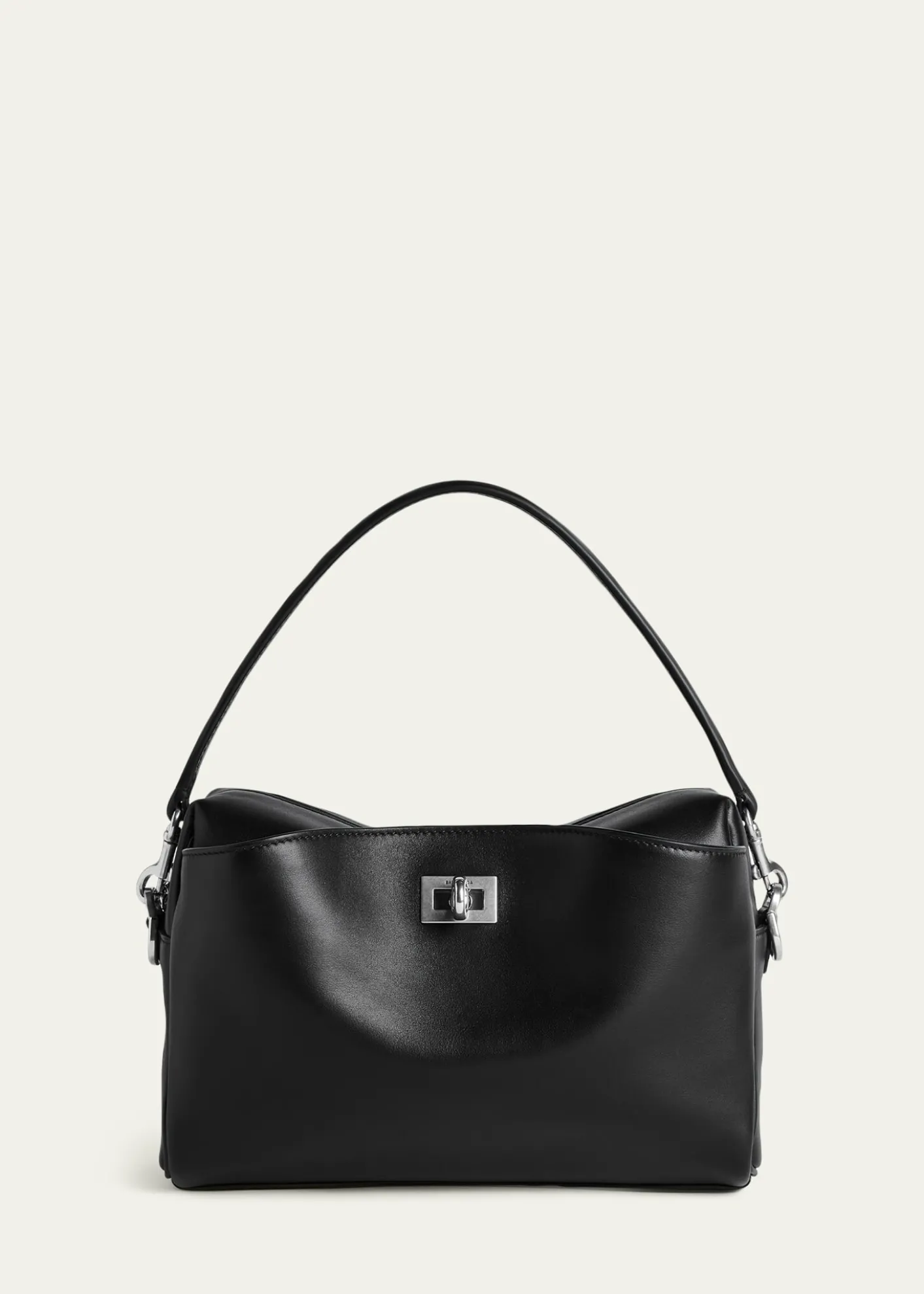 BalenciagaMen's Rodeo Leather Camera Bag