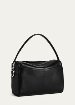 BalenciagaMen's Rodeo Leather Camera Bag