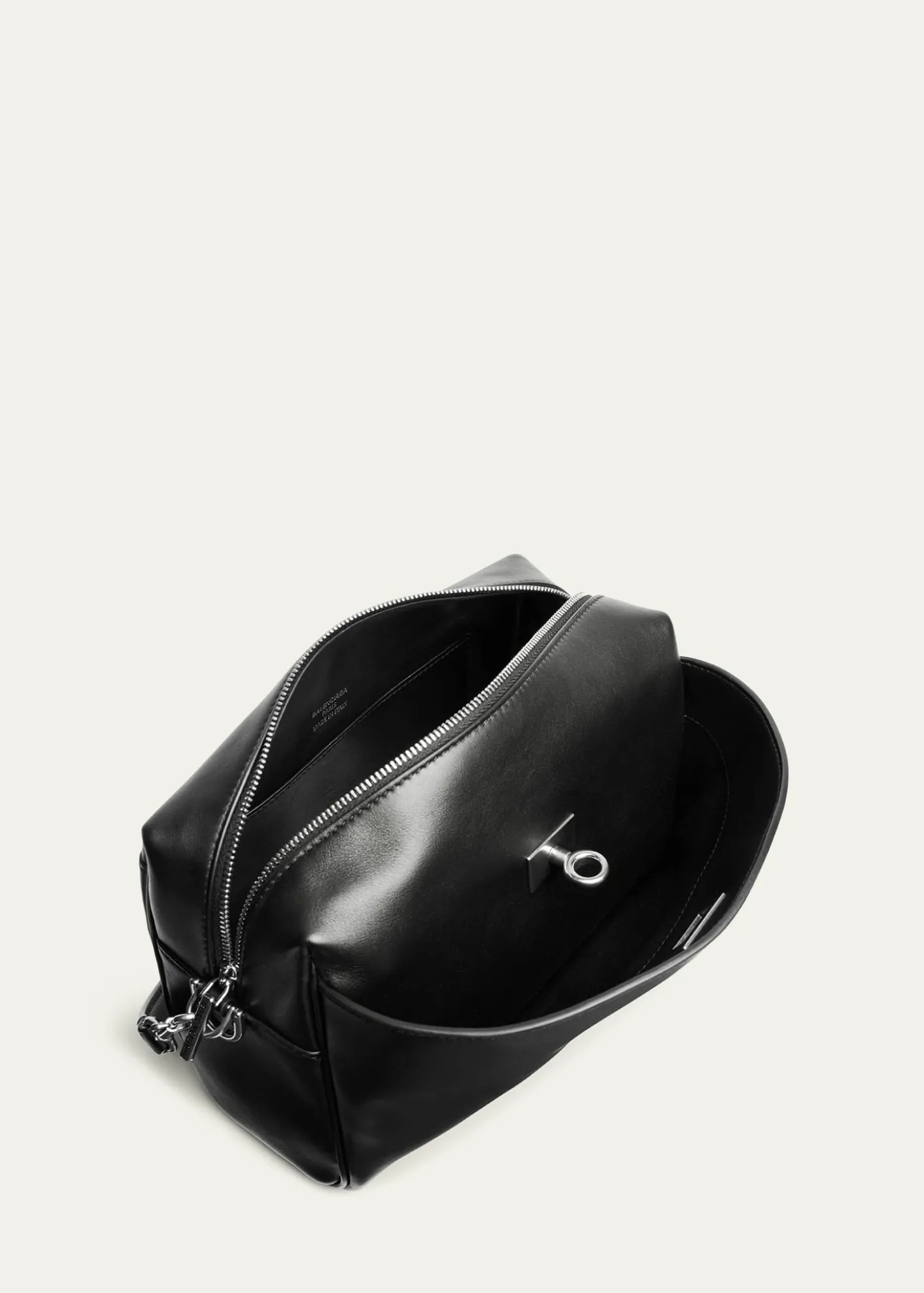 BalenciagaMen's Rodeo Leather Camera Bag
