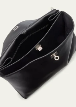 BalenciagaMen's Rodeo Leather Messenger Bag
