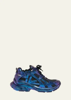 BalenciagaMen's Runner Iridescent Low-Top Sneakers