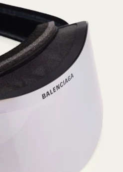 BalenciagaMen's Ski Mask 99mm Plastic & Injected Nylon Goggles