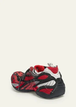 BalenciagaMen's Soleless Distressed Low-Top Sneakers