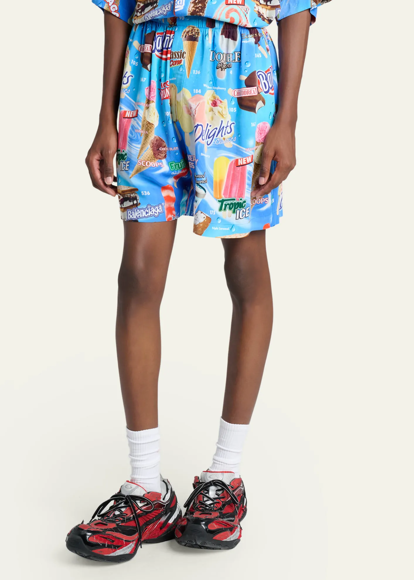 BalenciagaMen's Sweet Treat Pajama Shorts