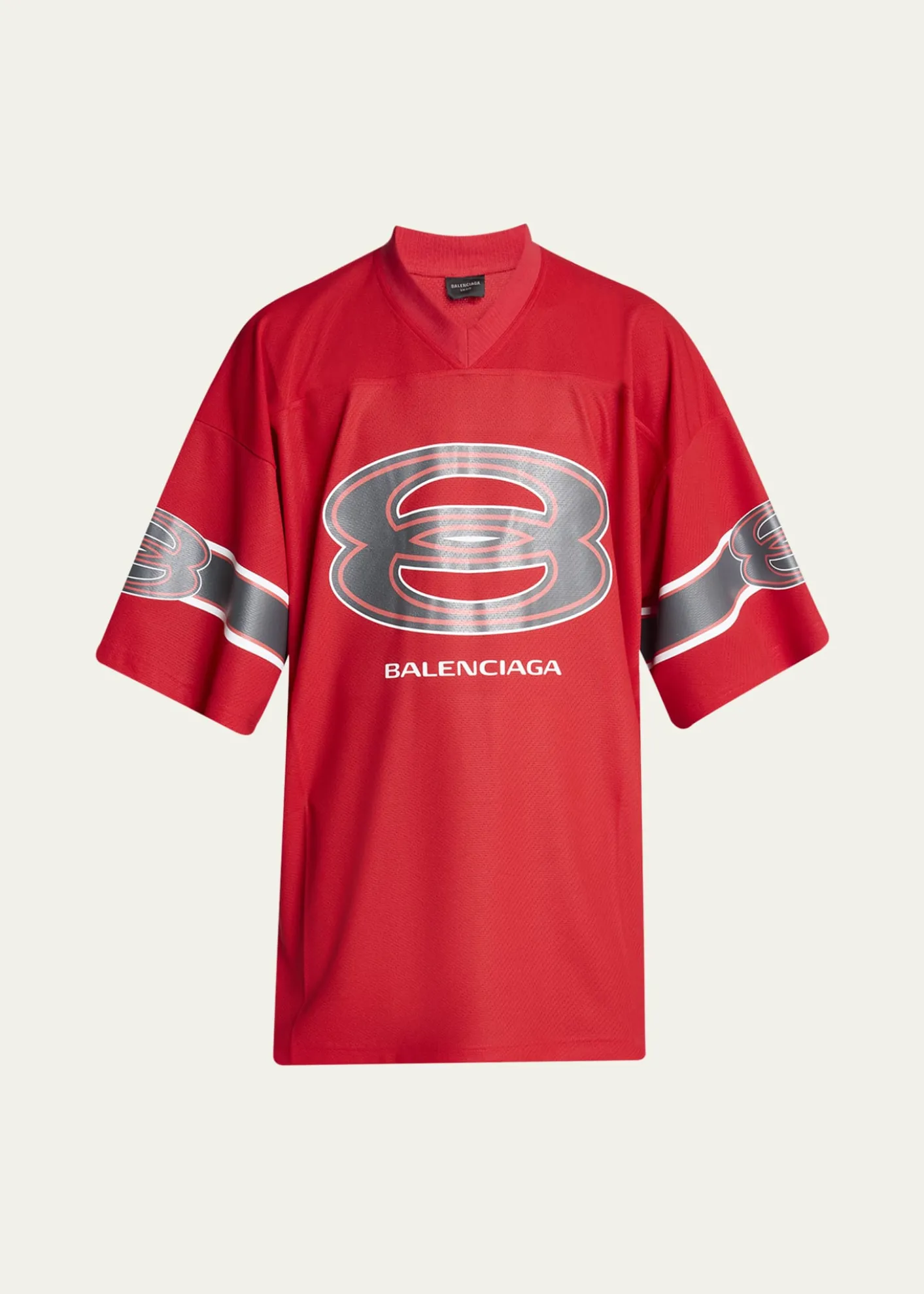 BalenciagaMen's Unity Sports Icon Mesh Jersey T-Shirt