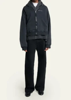 BalenciagaMen's Zen Slim Studded Leather Low-Top Sneakers