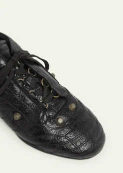 BalenciagaMen's Zen Slim Studded Leather Low-Top Sneakers