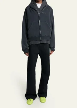 BalenciagaMen's Zen Slim Studded Leather Low-Top Sneakers