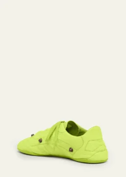BalenciagaMen's Zen Slim Studded Leather Low-Top Sneakers