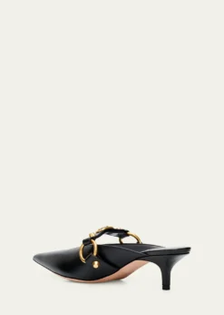 Balenciaga45mm City Leather Mules