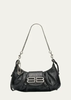 BalenciagaPamela Small Arena Leather Shoulder Bag