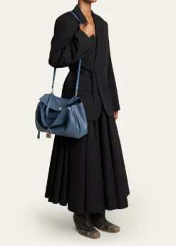 BalenciagaRodeo Medium Leather Shoulder Bag