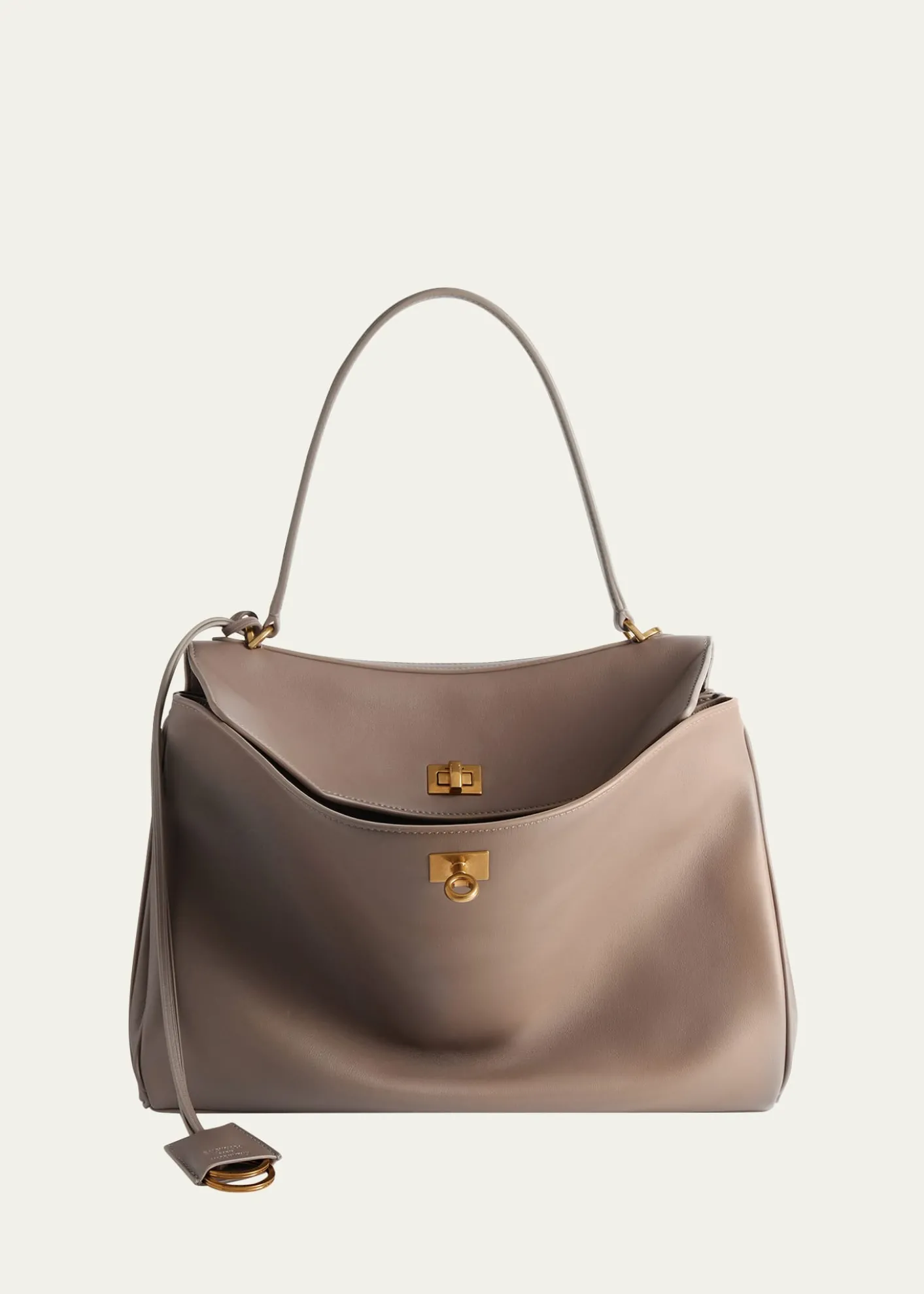 BalenciagaRodeo Medium Leather Shoulder Bag