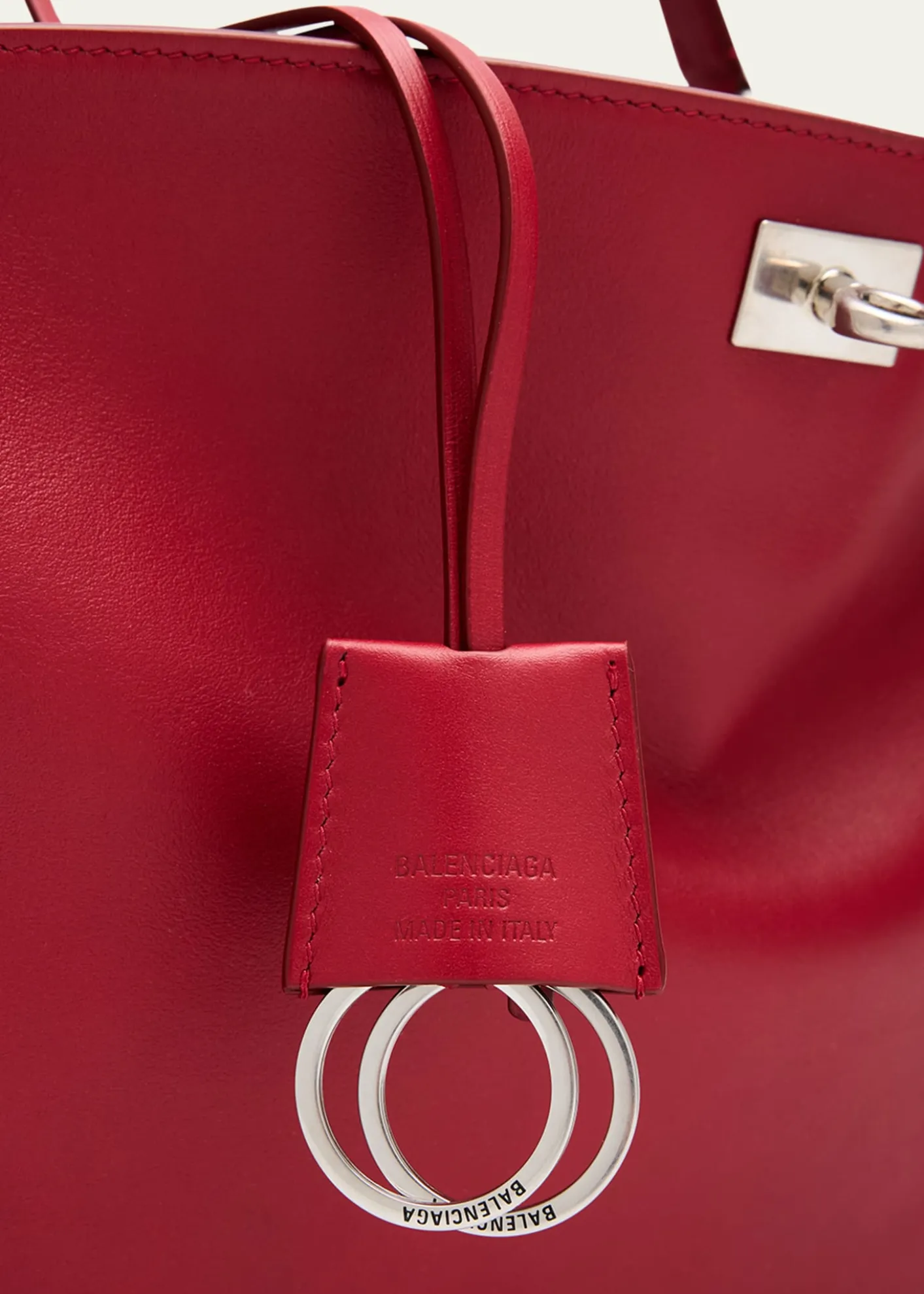 BalenciagaRodeo Medium Leather Top-Handle Bag