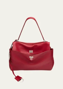 BalenciagaRodeo Medium Leather Top-Handle Bag