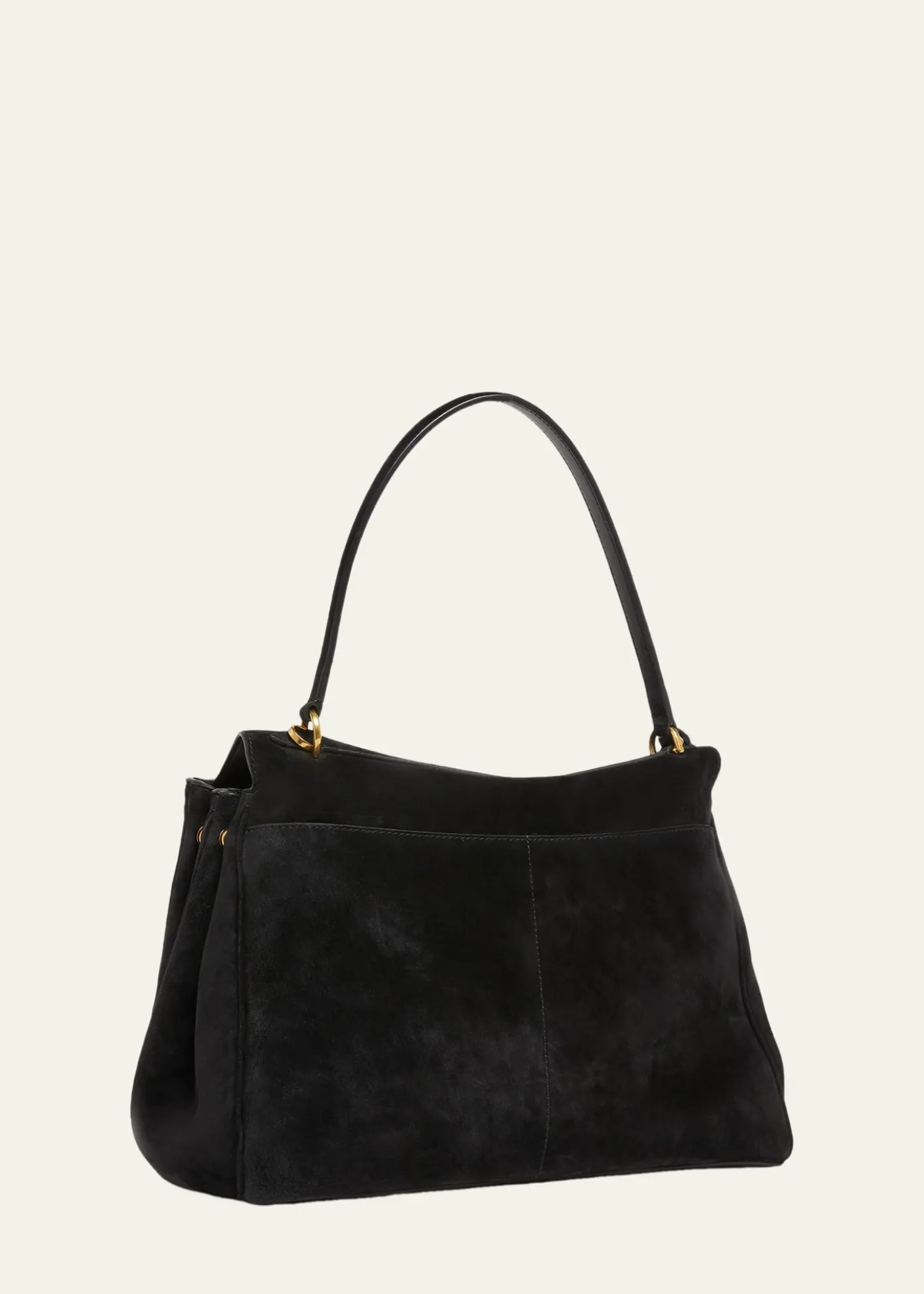 BalenciagaRodeo Medium Suede Shoulder Bag
