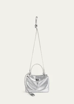 BalenciagaRodeo Mini Python-Embossed Leather Crossbody Bag
