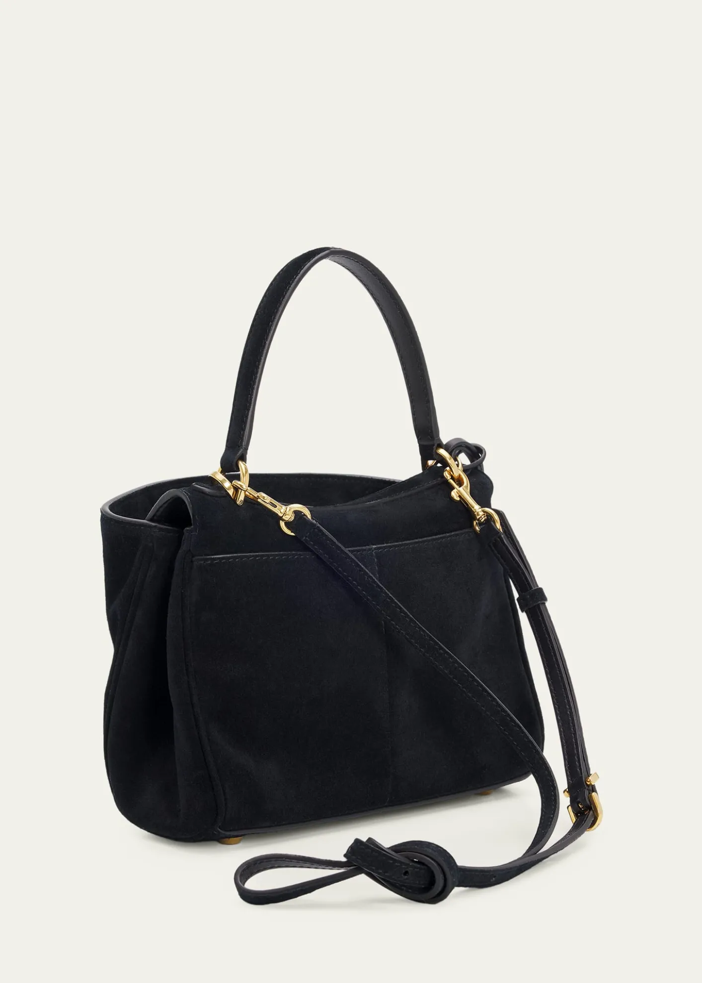 BalenciagaRodeo Mini Suede Top-Handle Bag