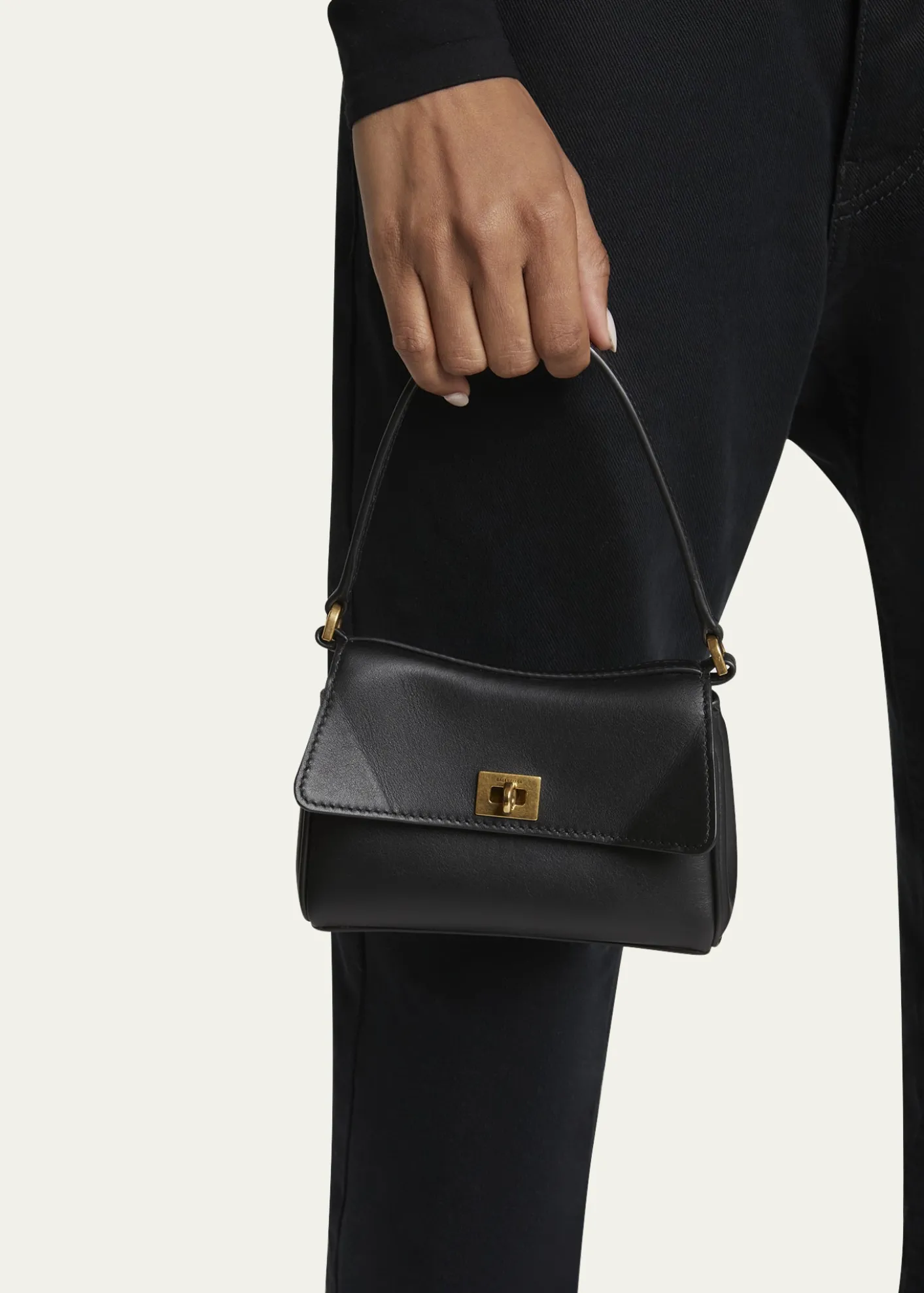 BalenciagaRodeo Nano Flap Leather Crossbody Bag