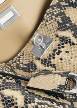 BalenciagaRodeo Python-Embossed Leather Top-Handle Bag