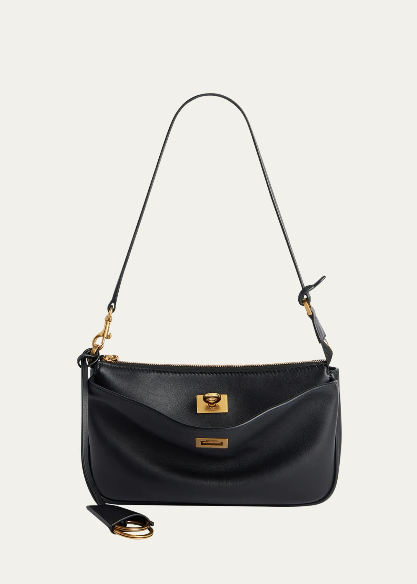 BalenciagaRodeo Sling Pochette Smooth Leather Shoulder Bag