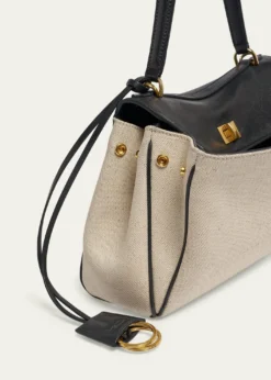 BalenciagaRodeo Small Canvas Top-Handle Bag