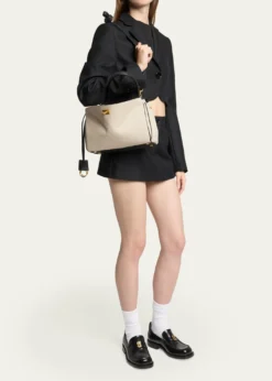BalenciagaRodeo Small Canvas Top-Handle Bag
