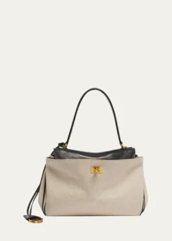 BalenciagaRodeo Small Canvas Top-Handle Bag