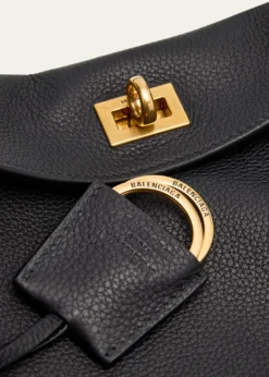 BalenciagaRodeo Small Grained Leather Top-Handle Bag
