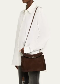 BalenciagaRodeo Small Suede Top-Handle Bag