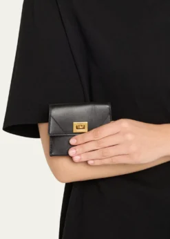 BalenciagaRodeo Smooth Leather Card Holder
