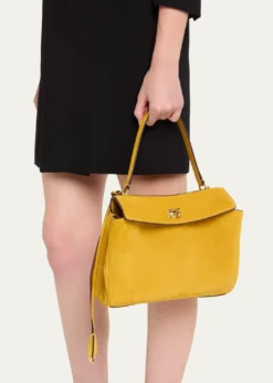 BalenciagaRodeo Suede Top-Handle Bag