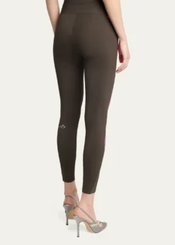 BalenciagaSide Stripe Crop Leggings